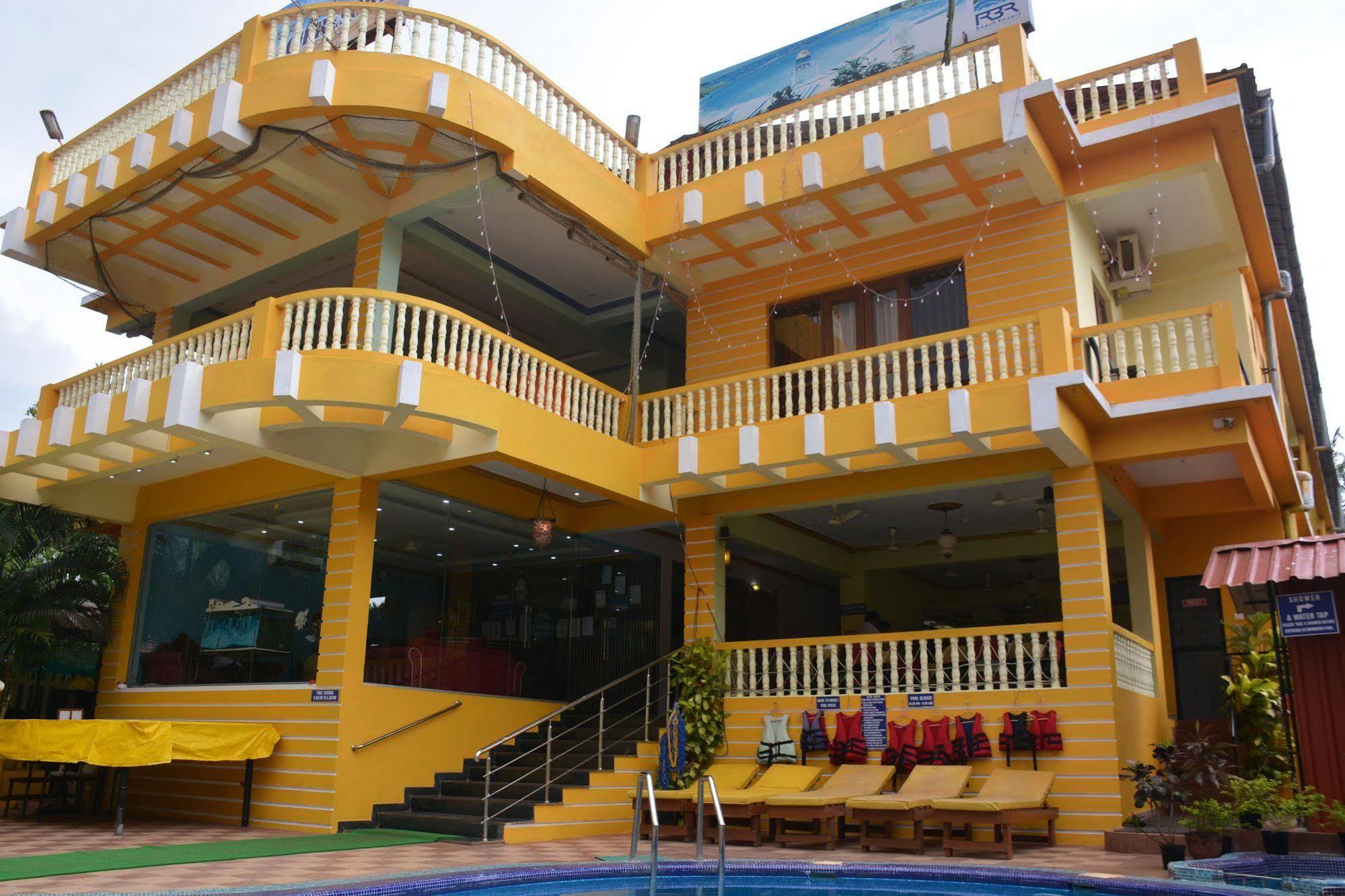 Rbr Suites Calangute Bagian luar foto